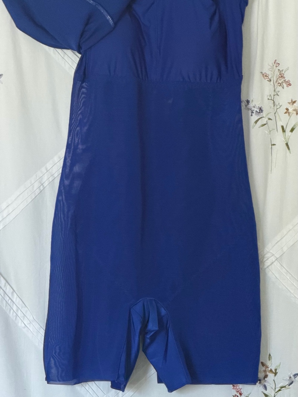 Popilush Royal Blue Spaghetti Strap Shaping Dress - Picture 4 of 5